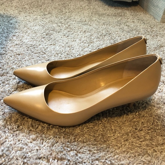 Michael Kors Nude Heels - Picture 1 of 6